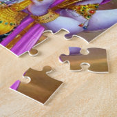 Puzzle Lord Vishnu Floral Art (Côté)