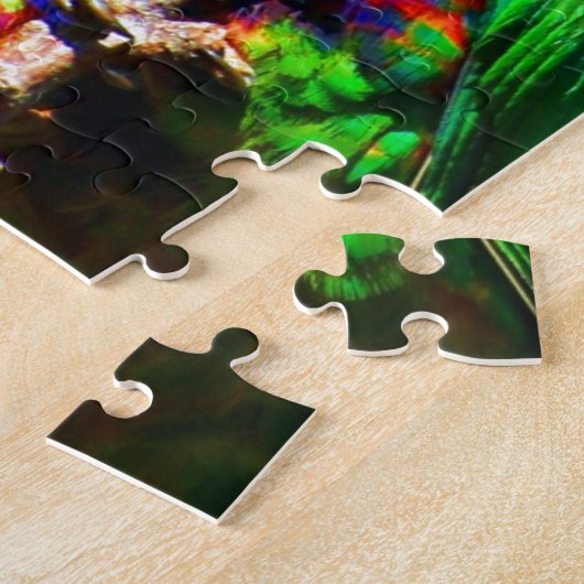 Puzzle lorikeet d'arc-en-ciel (Côté)