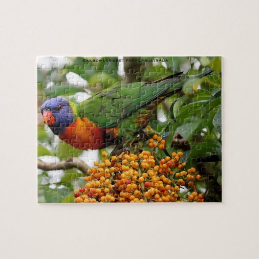 Puzzle Lorikeets arc-en-ciel Australie (Horizontal)