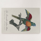 Puzzle Loriquet à tête bleue, Trichoglossus haematodus (Horizontal)