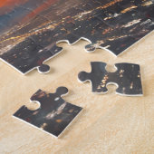 Puzzle Los Angeles au coucher du soleil Abstrait (Côté)