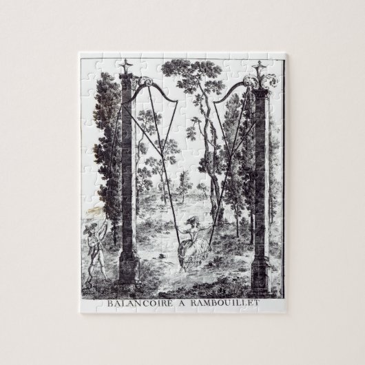 Puzzle L'oscillation de jardin à Rambouillet, de 'DES de (Vertical)