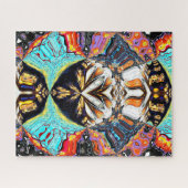 Puzzle Lotus Abstrait (Horizontal)