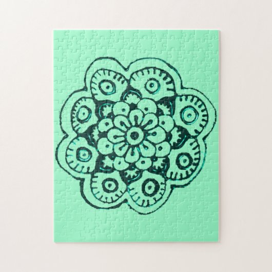 Puzzle Lotus Blossom (Vertical)