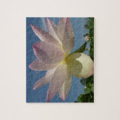 Puzzle Lotus Flower et Blue Sky II (Vertical)