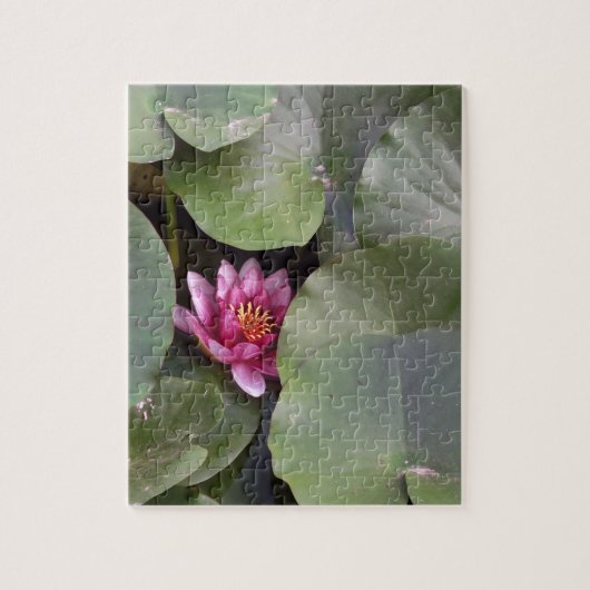 Puzzle Lotus Flower Photo (Vertical)