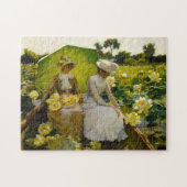 Puzzle Lotus Lilies | Charles Courtney Curran (Horizontal)