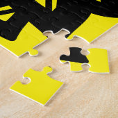 Puzzle Lotus mandala design Sac cadeau Magnet carte (Côté)