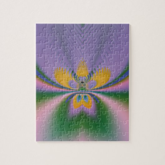 Puzzle Lotus pourpre (Vertical)