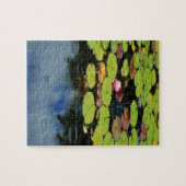 Puzzle Lotus rose en pluie (Horizontal)