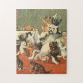 Puzzle Louis Wain Joyeux Noël (Vertical)