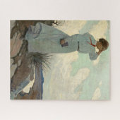 Puzzle Louise sur l'une des collines de Barren par N. C.  (Horizontal)