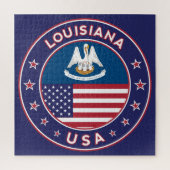 Puzzle Louisiana, Louisiana phone se marient, sticker, (Vertical)
