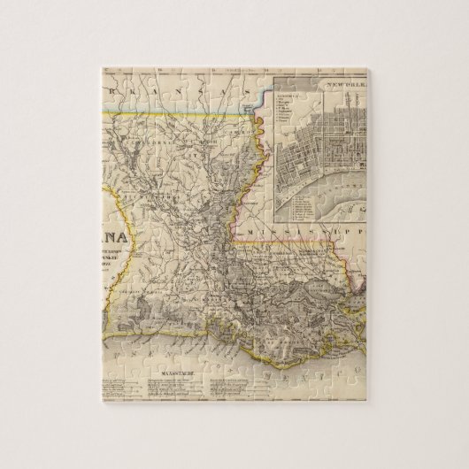 Puzzle Louisiane 4 (Vertical)