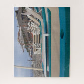 Puzzle Lounge Chairs in a Row (Vertical)