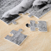 Puzzle Loup arctique - loup blanc (Côté)