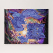 Puzzle Loup cosmique (Horizontal)