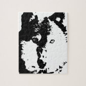Puzzle Loup d'art pop (Vertical)