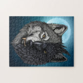 Puzzle Loup de Corbeau de la nature sauvage (Horizontal)