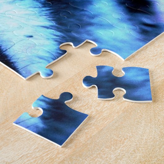 Puzzle Loup effrayant (Côté)