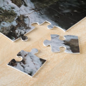 Puzzle Loup en hiver (Côté)