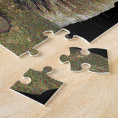 Puzzle loup et lune (Côté)