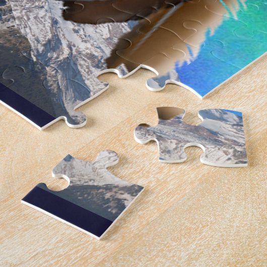 Puzzle loup et lune (Côté)