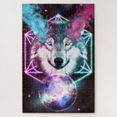 Puzzle Loup et Terre (Vertical)