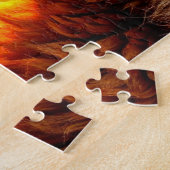 Puzzle Loup Flamboyant (Côté)