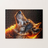 Puzzle Loup Flamboyant (Horizontal)