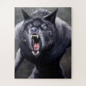 Puzzle loup-garou effrayant (Vertical)