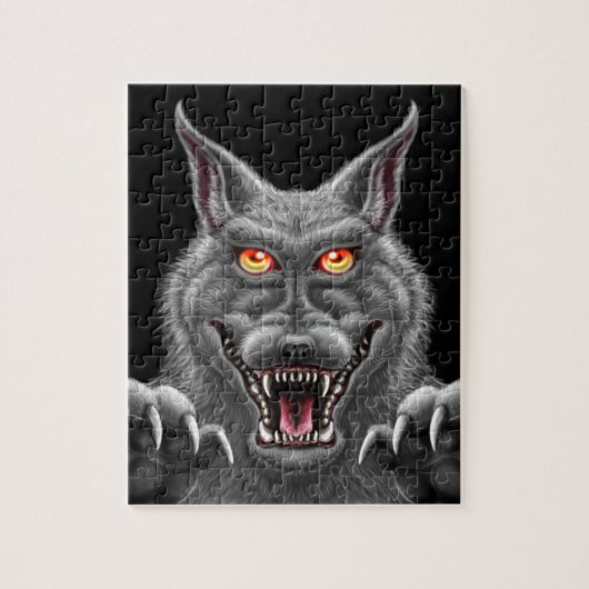 Puzzle Loup-garou féroce (Vertical)
