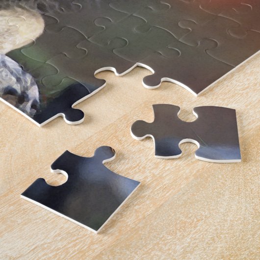 Puzzle Loup gris (Côté)