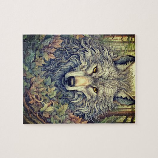 Puzzle Loup gris (Horizontal)