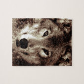 Puzzle Loup gris (Horizontal)