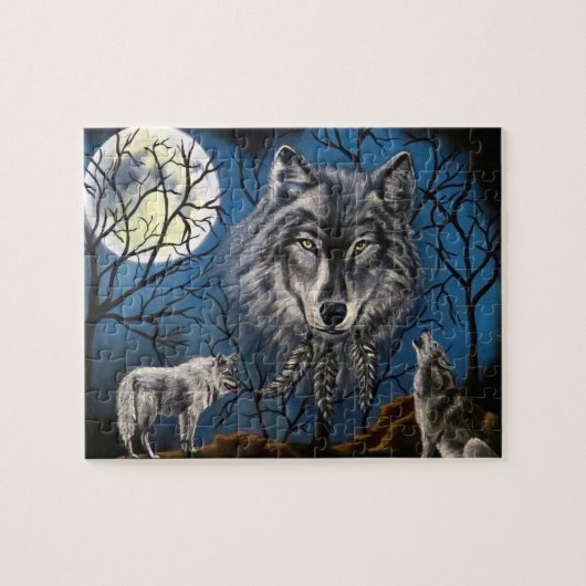 Puzzle Loup-jupe (Horizontal)