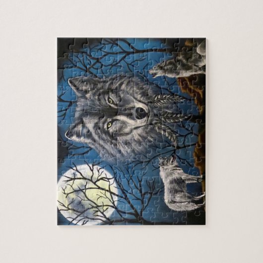 Puzzle Loup-jupe (Vertical)
