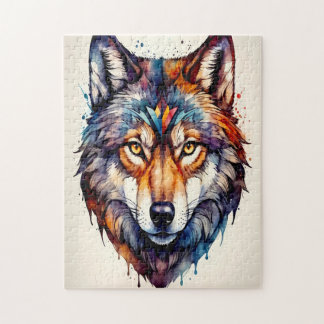 Puzzle Loup majestueux