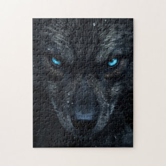 Puzzle Loup noir