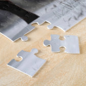 Puzzle Loup noir en colère (Côté)