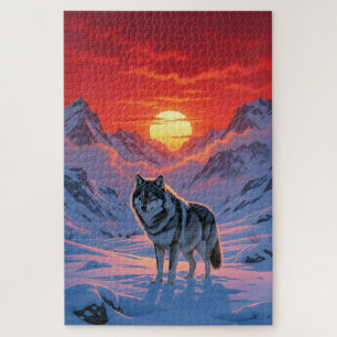 Puzzle Loup solitaire