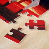 Puzzle Loup solitaire (Côté)