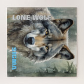 Puzzle Loup solitaire masculin de Sigma (Horizontal)