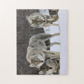Puzzle Loups de Yellowstone (Vertical)