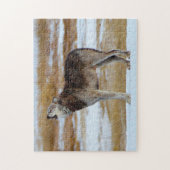 Puzzle Loups hurlants. (Vertical)