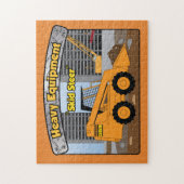 Puzzle lourd de boeuf de dérapage d'équipement (Vertical)