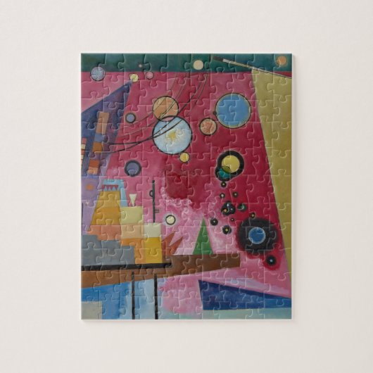 Puzzle Lourde Rouge de Wassily Kandinsky (Vertical)