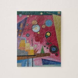 Puzzle Lourde Rouge par Wassily Kandinsky