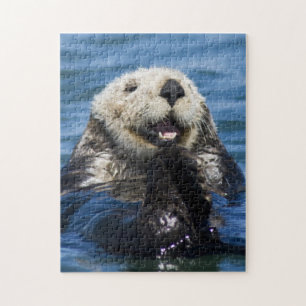 Puzzle Loutre de mer de Californie Enhydra lutris) se toi