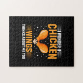 Puzzle Louvain de poulet | Aile de poulet (Horizontal)